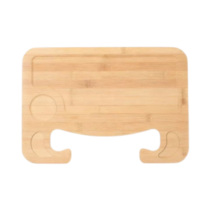 natural bamboo steering wheel desk