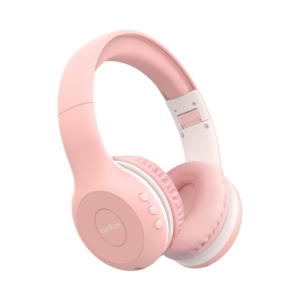 earfun kids wireless headphones with microphone k2 (pink)