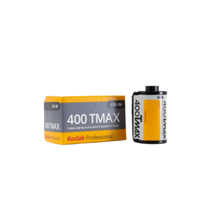 kodak professional t max 400 black and white negative film (35mm roll film, 36 exposures)