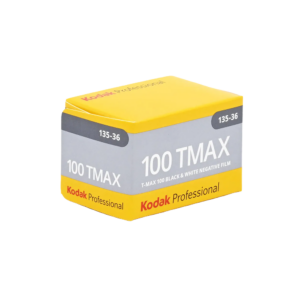 kodak professional t max 100 black and white negative film (35mm roll film, 36 exposures)