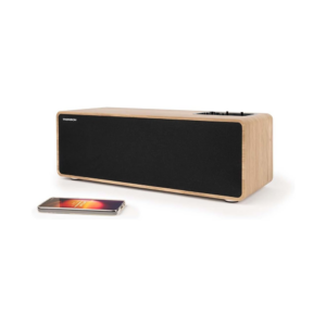 thomson ws852 bluetooth 5.3 150w wooden music speaker