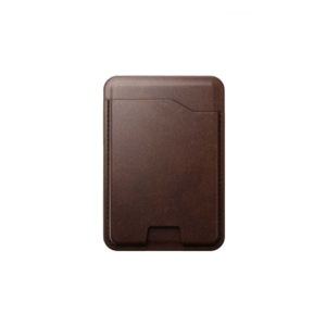nomad horween leather rustic brown magsafe wallet