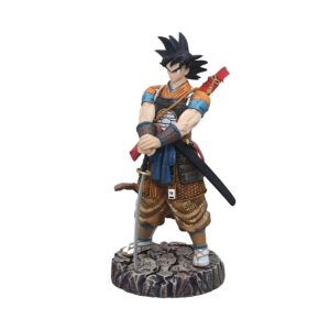 dragon ball z son goku samurai figurine