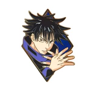 jujutsu kaisen megumi fushiguro enamel pin