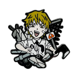 chainsaw man denji enamel pin