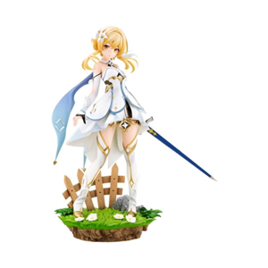 genshin impact aether lumine figurine