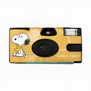 yashica x peanuts single use film camera (snoopy comic world edition) (copy)