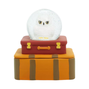 harry potter hedwig snow globe jewelry box