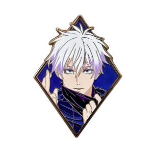 jujutsu kaisen satoru gojo enamel pin