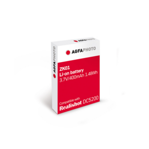 agfaphoto zk01 li on battery for realishot dc5200