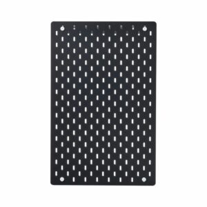 1:1 pegboard (black)