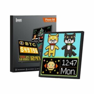 divoom pixoo 64 pixel cloud digital photo frame