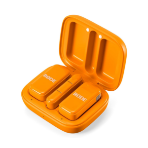 rode wireless micro 2 person ultracompact wireless microphone orange (type c)