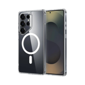 esr halolock classic hybrid case for samsung s25 ultra clear