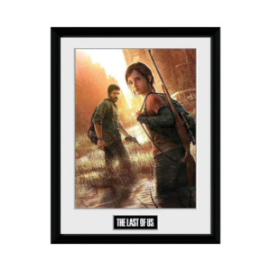 the last of us framed print "key art" (30x40)