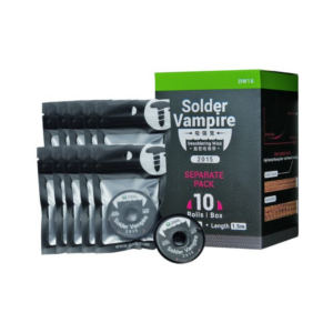 2uul dw16 solder vampire desoldering wick 2015 10rolls/box (separate pack)