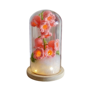 the flower lamp (pink)