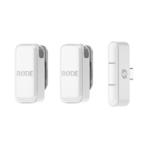 rode wireless micro 2 person ultracompact wireless microphone white (type c)