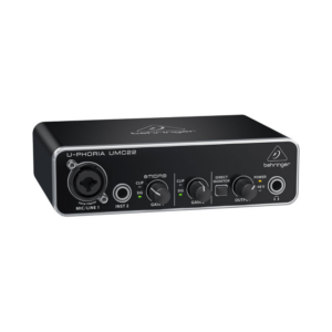 behringer umc22 usb audio interface