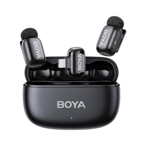 boya mini 2 wireless lavalier microphones for iphone