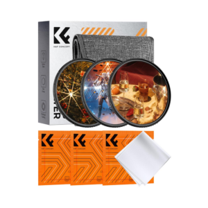 k&f concept nano b series 62mm star filters 3pcs set