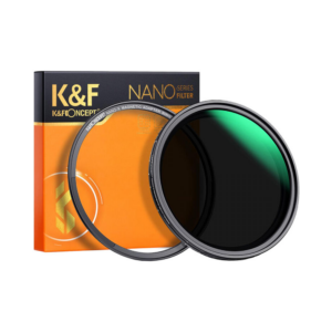 k&f concept nano x 82mm magnetic black mist filter 1/4 with adapter ring & lens cap (copy)