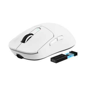 attack shark x3pro wireless gaming mouse (white)