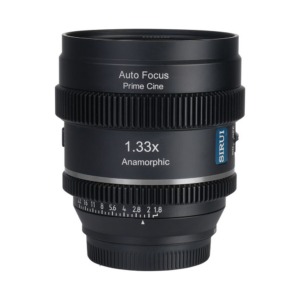sirui 20mm t1.8 1.33x s35 af anamorphic lens (nikon z mount, blue flares)
