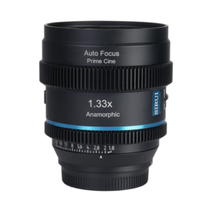 sirui 20mm t1.8 1.33x s35 af anamorphic lens (nikon z mount, blue flares) (copy)