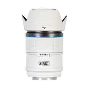 sirui sniper 16mm f/1.2 autofocus lens, t1.2 cine lens (sony e mount, silver)