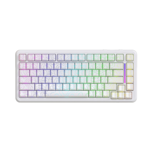 attack shark – x82 pro wireless magnetic switch keyboard (white contour line)