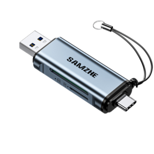 samzhe ctf21 zinc alloy multi in 1 type c card reader (copy)