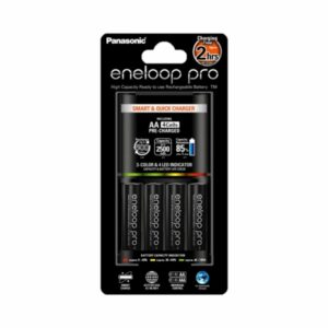 panasonic eneloop pro rechargeable aa battery + charger