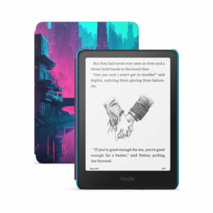 amazon kindle paperwhite kids jeunes 12th gen 16gb (cyber city)