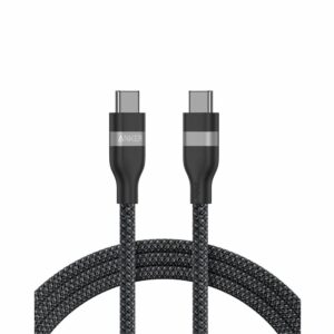 anker usb c to usb c cable (6 ft, 240w, upcycled braided)