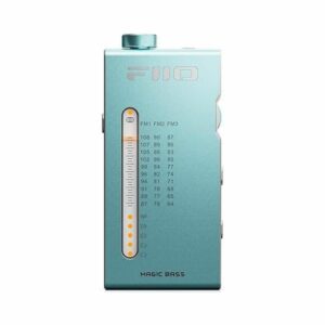 fiio rr11 portable hifi fm stereo radio (blue)