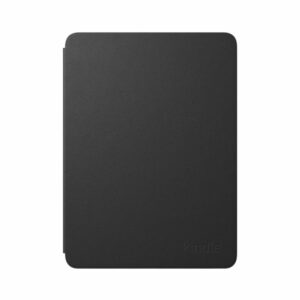 kindle colorsoft leather cover for 12th gen (black)