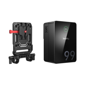 smallrig vb99 pro mini battery kit with 15mm mounting plate (6800mah, v mount)