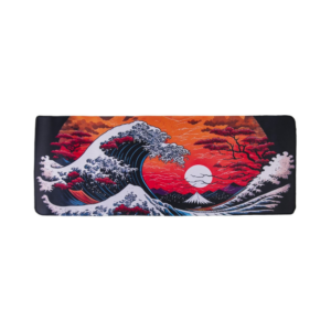 sunset hokusai desk mat (90cm x 40cm)
