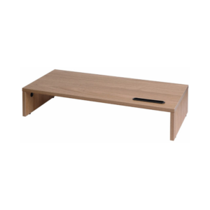 wooden monitor stand riser