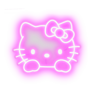 hello kitty neon sign