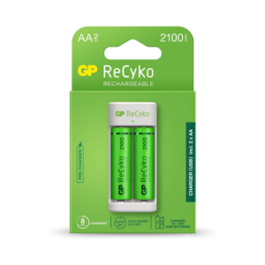 gp e211 battery charger 2x aa 2100mah