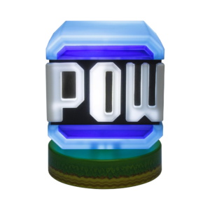 paladone super mario: pow block icon light