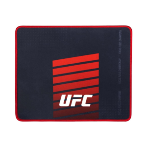 konix ufc: black and red mousepad (32x27cm)