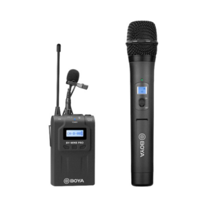 boya camera mount wireless handheld microphone system