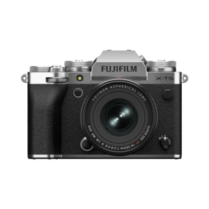fujifilm x t5 mirrorless camera with xf 16 50mm (silver)