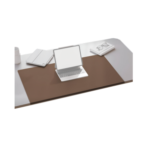 large stitched edge leather deskmat (matcha green) (copy)