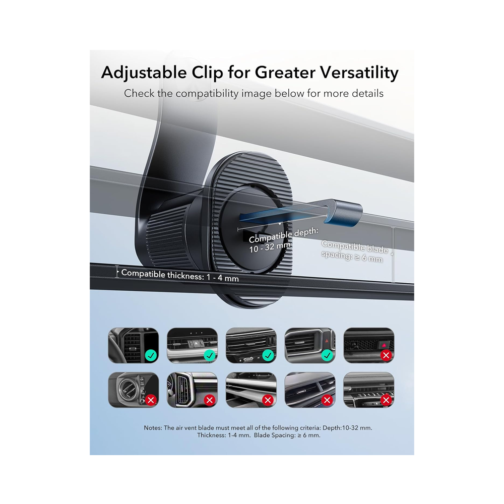 ESR OmniLock MagSafe Car Mount (Air Vent) - 101 Multimedia