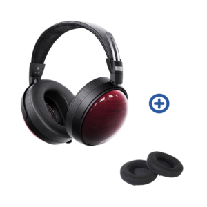 fiio ft13 audiophile closed back headphones purpleheart (natural) + earpads bundle