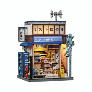 cutebee diy book nook kit beika cho convenience store